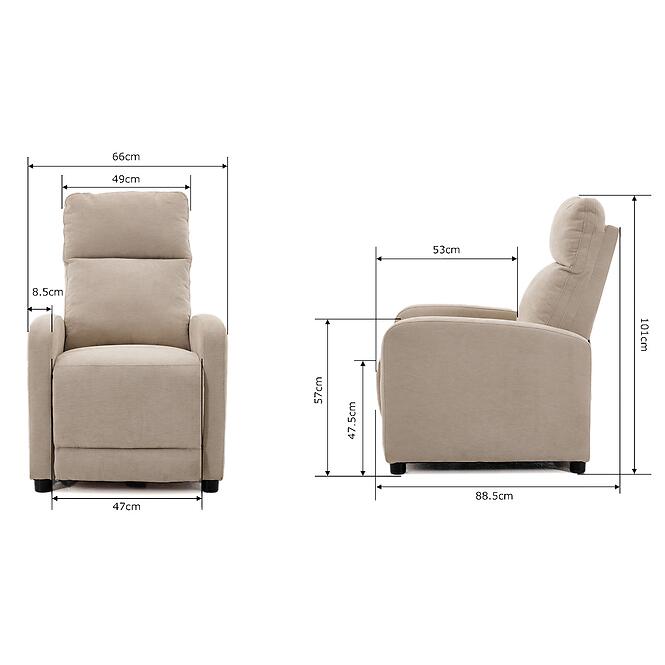 Kreslo Pillo Holms 86 modrá,8