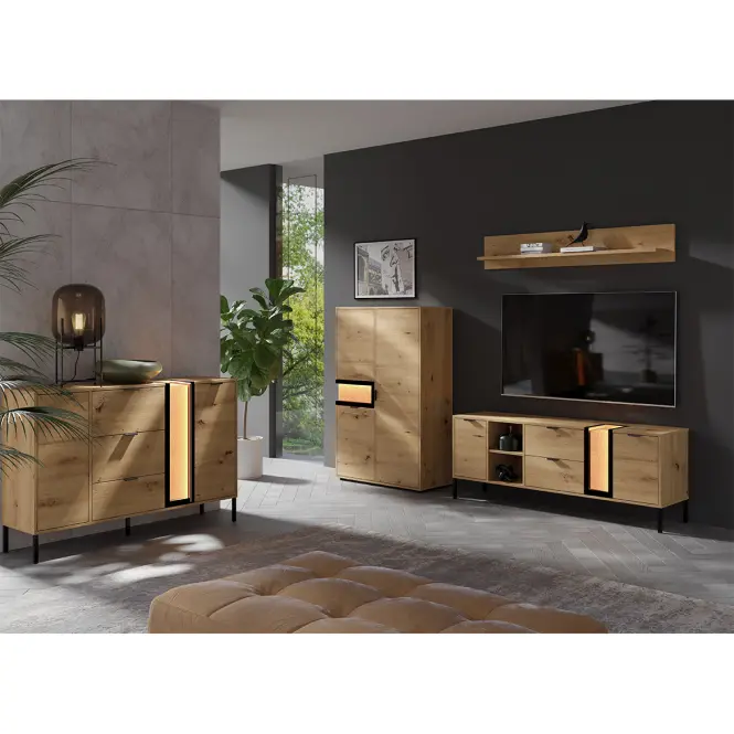 Tv Stolík Evolution  Ev/4 Artisan /WOOD