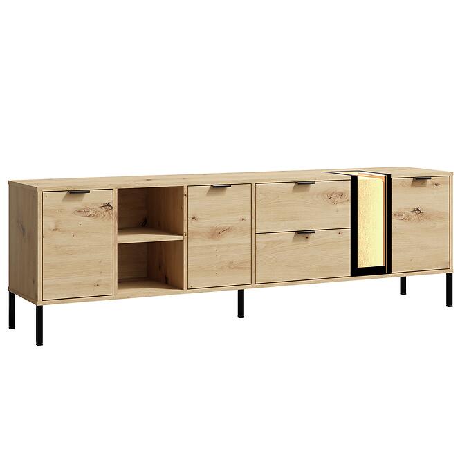 Tv Stolík Evolution Dlhá Ev/4a Artisan /WOOD