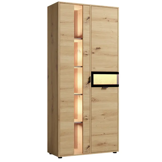 Vitrína Evolution  Vysoká Ev/2 Artisan /WOOD