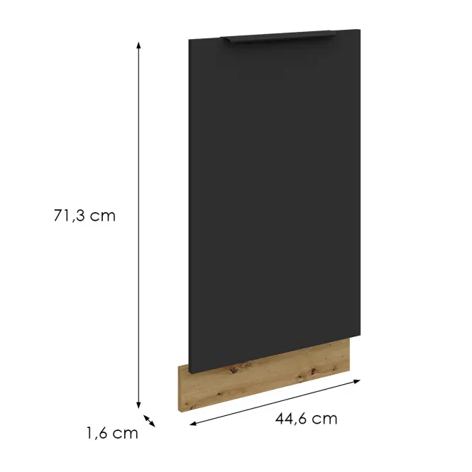Dvierka na umývačku Zm Aria-Bl/Ar Anti Fingerprint 713x446