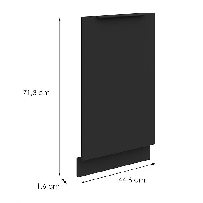 Dvierka na umývačku Zm Aria-Bl/Bl Anti Fingerprint 713x446,2