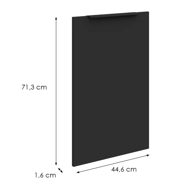 Dvierka na umývačku Zm Aria-Bl/Ant Anti Fingerprint 713x446