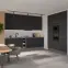 Dvierka na umývačku Zm Aria-Bl/Ant Anti Fingerprint 713x596,4
