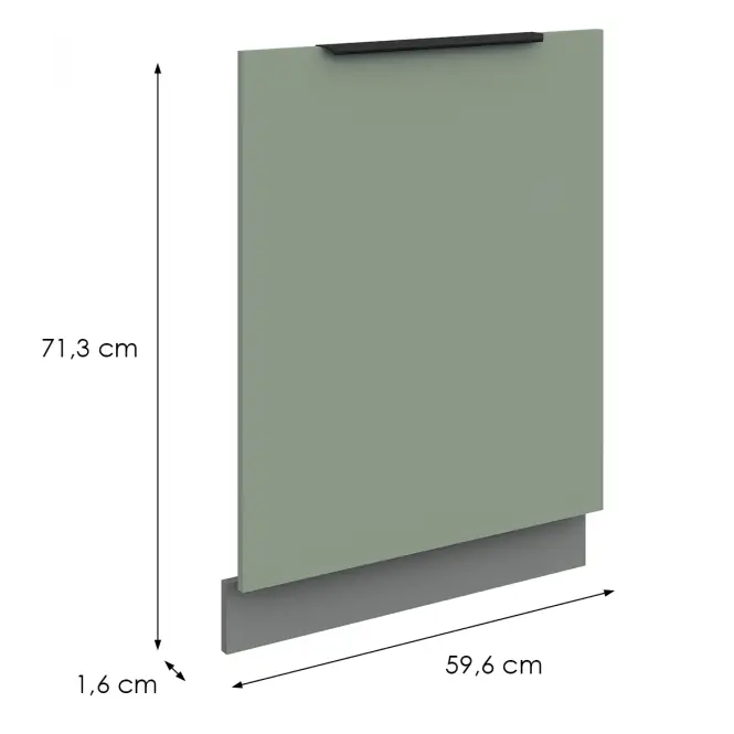 Dvierka na umývačku Zm Aria-Sa/Ant Anti Fingerprint 713x596,2
