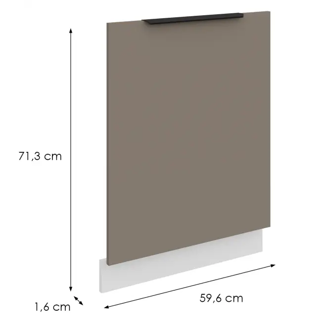 Dvierka na umývačku Zm Aria-Ta/Wh Anti Fingerprint 713x596