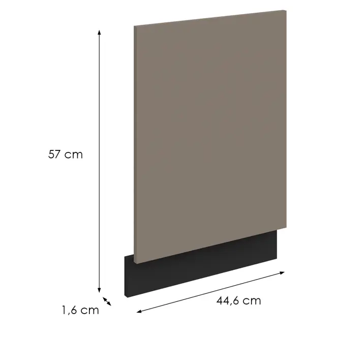 Dvierka na umývačku Zm Aria-Ta/Bl Anti Fingerprint 570x446,2