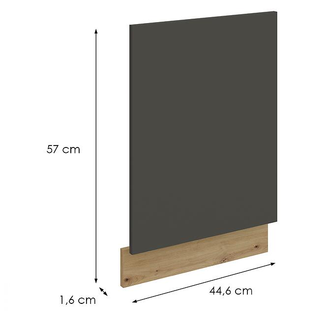 Dvierka na umývačku Zm Aria-Gr/Ar Anti Fingerprint 570x446,2