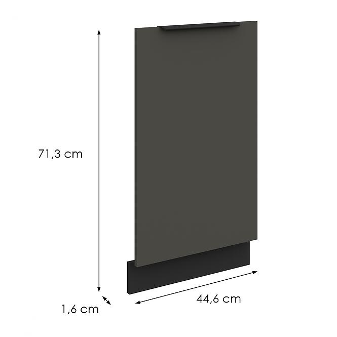 Dvierka na umývačku Zm Aria-Gr/Bl Anti Fingerprint 713x446,2