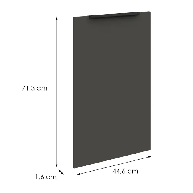 Dvierka na umývačku Zm Aria-Gr/Ant Anti Fingerprint 713x446