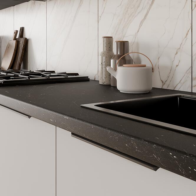 Dvierka na umývačku Zm Aria-Wh/Bl Anti Fingerprint 713x446,6