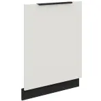 Dvierka na umývačku Zm Aria-Wh/Bl Anti Fingerprint 713x596