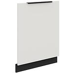 Dvierka na umývačku Zm Aria-Wh/Bl Anti Fingerprint 713x596