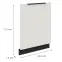 Dvierka na umývačku Zm Aria-Wh/Bl Anti Fingerprint 713x596,2
