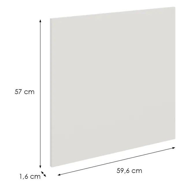 Dvierka na umývačku Zm Aria-Wh/Ant Anti Fingerprint 570x596