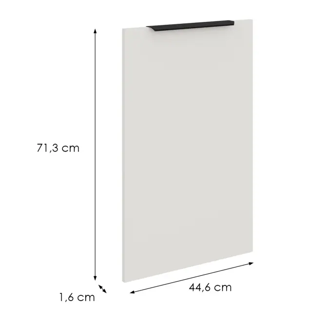 Dvierka na umývačku Zm Aria-Wh/Ant Anti Fingerprint 713x446
