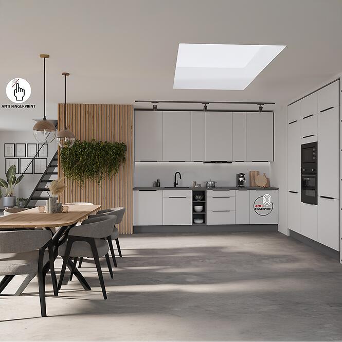 Dvierka na umývačku Zm Aria-Wh/Ant Anti Fingerprint 713x446