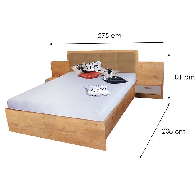 Posteľ Sys Effect Ef4l Lancelot,2