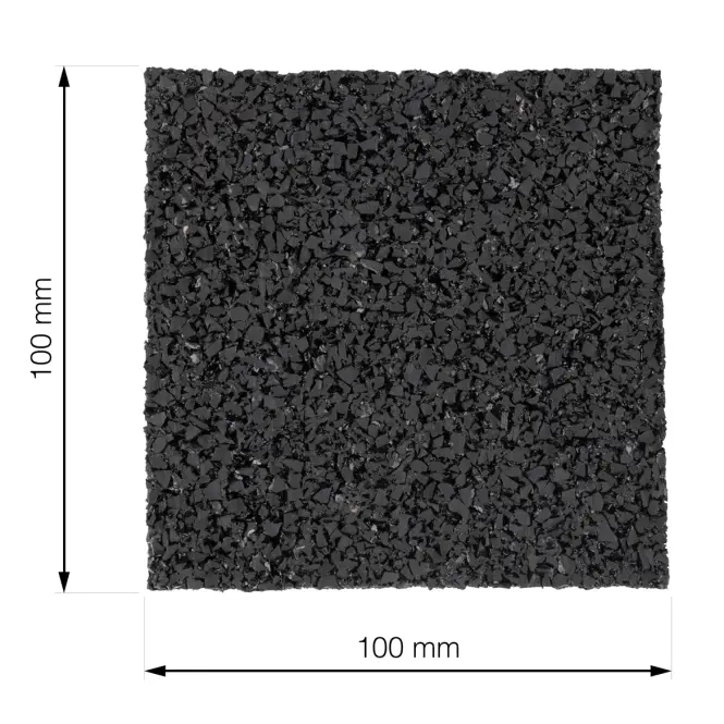 Antivibračná podložka 100x100x15 mm,4