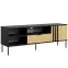 TV stolík 1D1SZ Rimini 08 čierna/artisan