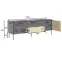 TV stolík 1D1SZ Rimini 08 čierna/artisan,5