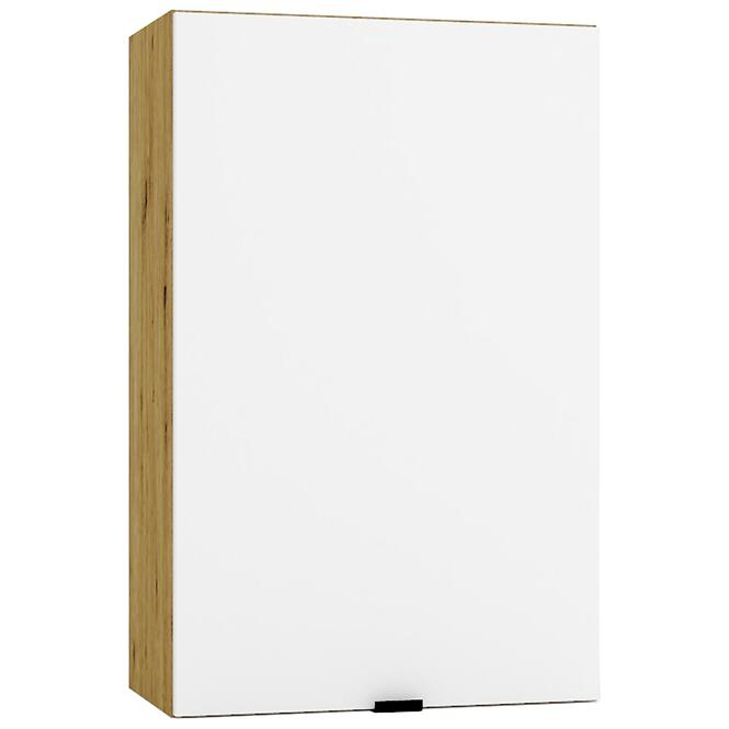 Kuchynská skrinka Cosmo Gianna W45 P/L Biely Aljašský/DubArtisan