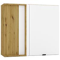 Kuchynská skrinka Cosmo Gianna Wnp P/L Biely Aljašský/DubArtisan