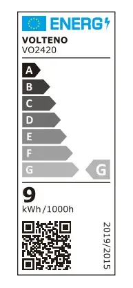 Žiarivka LED VO2420 9W 4000K 60cm WHITE,2