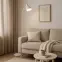 Stojacia lampa LONG BEACH WHITE VO2526 LP1,2