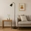 Stojacia lampa SIERRA BLACK VO2530 LP1,2