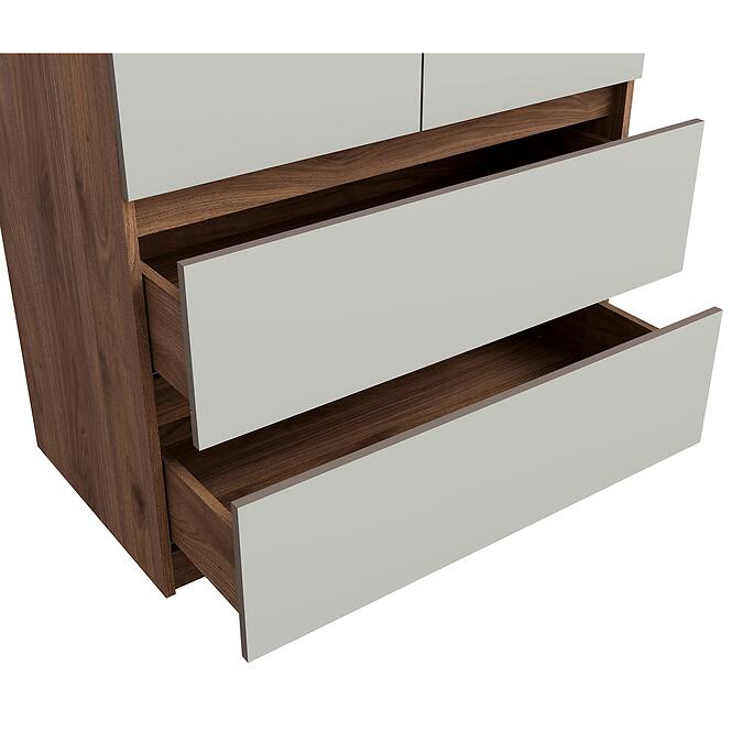 Skriňa Madison 2D2SZ 22 sivý/orech elegant,5