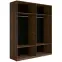 Skriňa Wenecja 20 orech elegant/čierna onyx,3