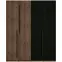 Skriňa Wenecja 20 orech elegant/čierna onyx,7