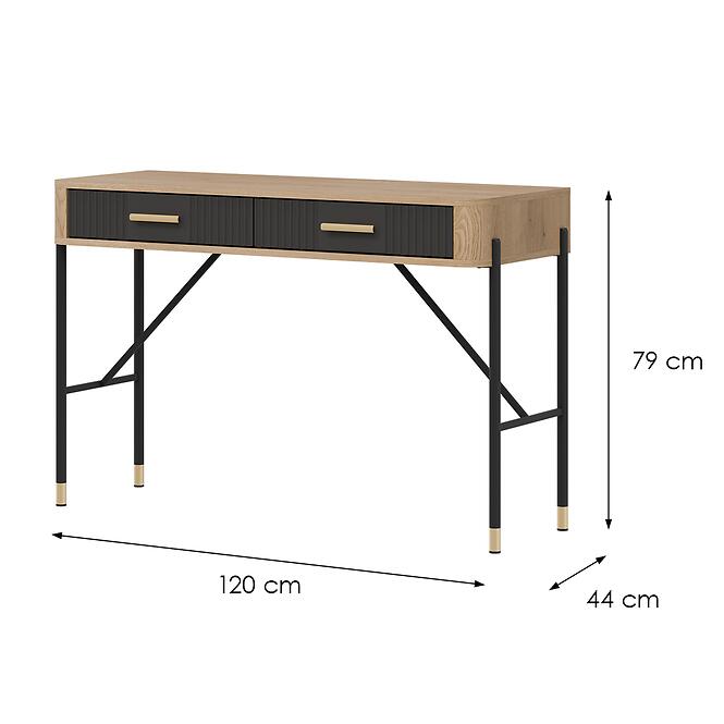 Toaletný Stolík Dante Dt19 Dub Cremona/Antracit