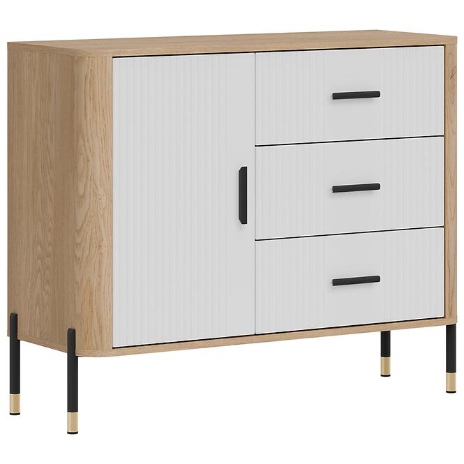 Komoda Dante Dt03  Dub Cremona/Biely,5