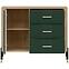 Komoda Dante Dt03  Dub Cremona/Zelená,4