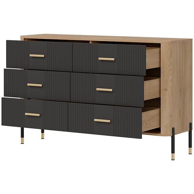 Komoda Dante Dt04  Dub Cremona/Antracit