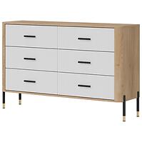 Komoda Dante Dt04  Dub Cremona/Biely