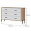 Komoda Dante Dt04  Dub Cremona/Biely,7