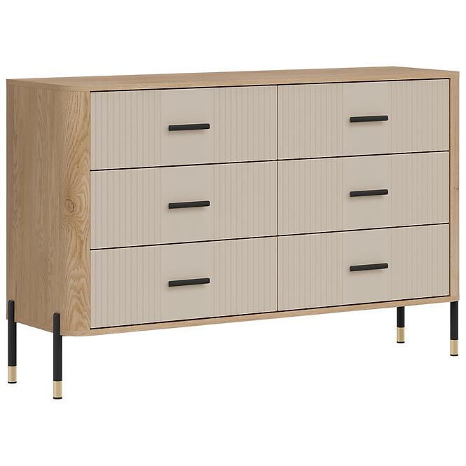 Komoda Dante Dt04  Dub Cremona/Kašmír