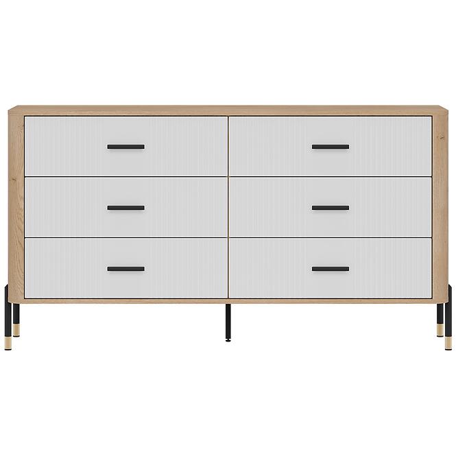 Komoda Dante Dt05  Dub Cremona/Biely