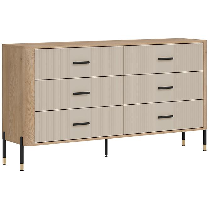 Komoda Dante Dt05  Dub Cremona/Kašmír