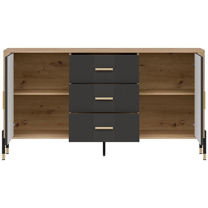 Komoda Dante Dt06 Dub Cremona/Antracit,4