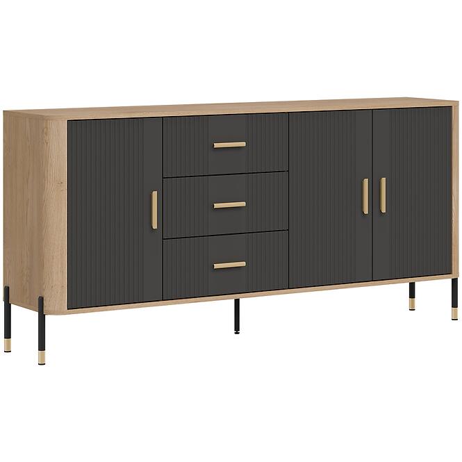 Komoda Dante Dt07 Dub Cremona/Antracit