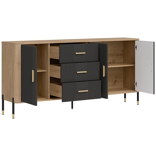 Komoda Dante Dt07 Dub Cremona/Antracit,6