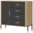 Komoda Dante Dt08 Dub Cremona/Antracit