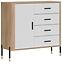 Komoda Dante Dt08 Dub Cremona/Biely,5