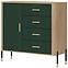 Komoda Dante Dt08 Dub Cremona/Zelená
