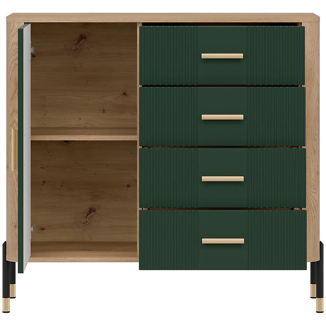 Komoda Dante Dt08 Dub Cremona/Zelená,4