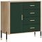 Komoda Dante Dt08 Dub Cremona/Zelená,5